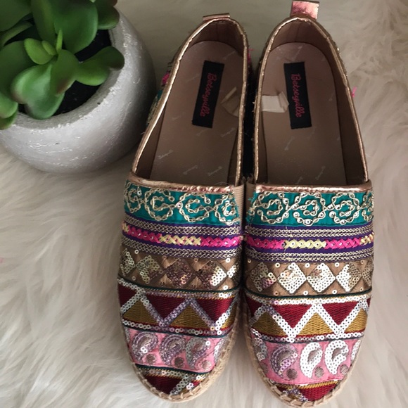 Betsey Johnson Shoes - Betseyville Sequin Espadrilles